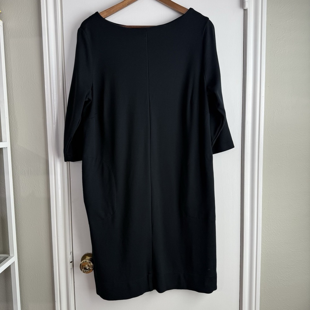J‎ Jill Ponte Women 1X Sweater Dress Office Stretch Comfort Minimalist Everyday